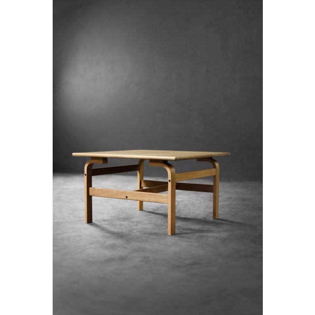 1960s Vintage Scandinavian Oak Coffee Table by Karl-Erik Ekselius for JOC Vetlanda, 1960s For Sale - Image 5 of 18