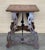Spanish Baroque Side Table with Lyre Legs and Marquetry Top, 1850 For Sale - Image 10 of 18