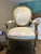 I found these in two Italian antique chairs in an antique store in Seattle, Washington. I reupholstered them in a white...