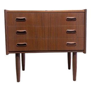1950s Teak Nightstand For Sale