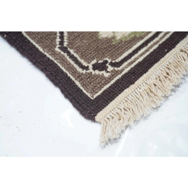 Traditional Sumak Runner 2'6'' X 10'0" For Sale - Image 3 of 10