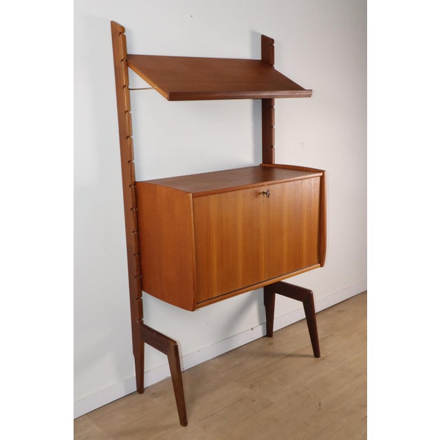 Scandinavian Modular Wall Bookcase from Blindheim Møbelfabrik, 1960s For Sale - Image 13 of 18