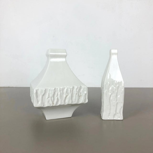 Mid-Century Vases by Peter müller for Sgrafo Modern, Set of 2 For Sale - Image 14 of 15