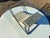 Brown Vintage Postmodern Tessellated Stone & Glass Sculptural Coffee Cocktail Table For Sale - Image 8 of 17