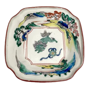 Early 19th Century Japanese Edo Ko-Kutani Porcelain Bowl