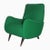 Set of Mid-Century Italian Green Armchairs, 1950s For Sale - Image 11 of 11