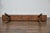 Wood Rustic American Pine Bench with A-Frame Base, Long 20th-Century Design For Sale - Image 7 of 9