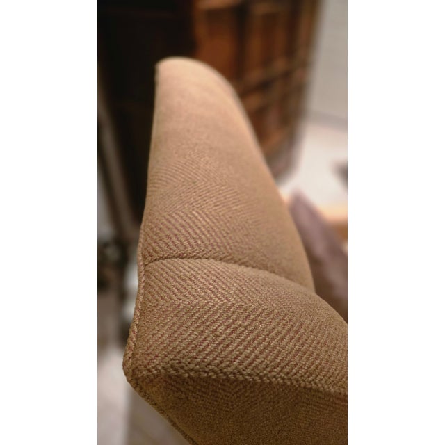 Textile Ethan Allen Emerson Chair Upholstered For Sale - Image 7 of 7
