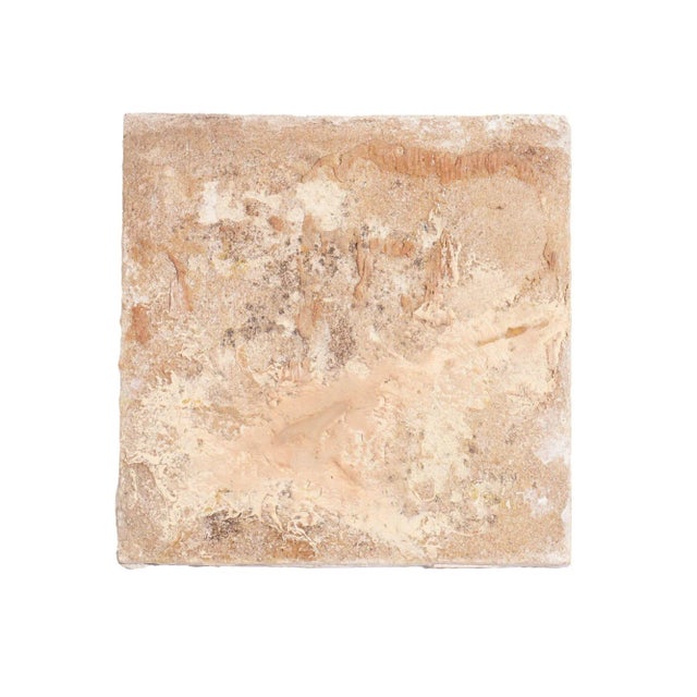 Pair of Delft Tiles of Fortified Towers in Cobalt, 1600’s For Sale - Image 4 of 7