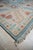 9x12 Blue Hand-Knotted Wool Octagonal Medallions Tribal Modern Carpet Rug For Sale - Image 4 of 5