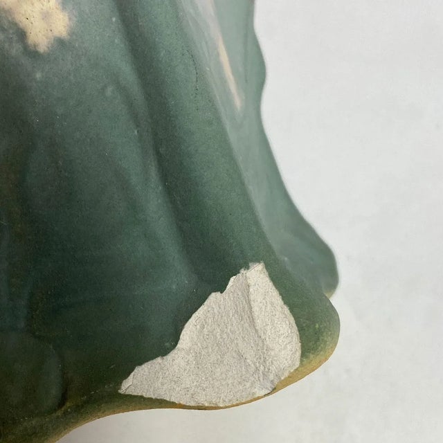 Early 20th Century Early 20th Century American Frederick Rhead for Weller Pottery L'Art Nouveau Pitcher and Vase - Set of 2 For Sale - Image 5 of 11