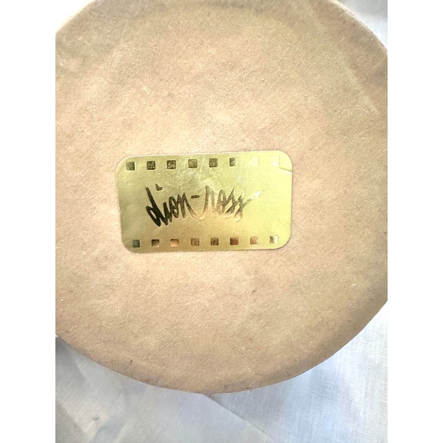 Post Modern Set of 3 Peach/Pink Tessellated Stone- Dome Lid Boxes For Sale - Image 10 of 10