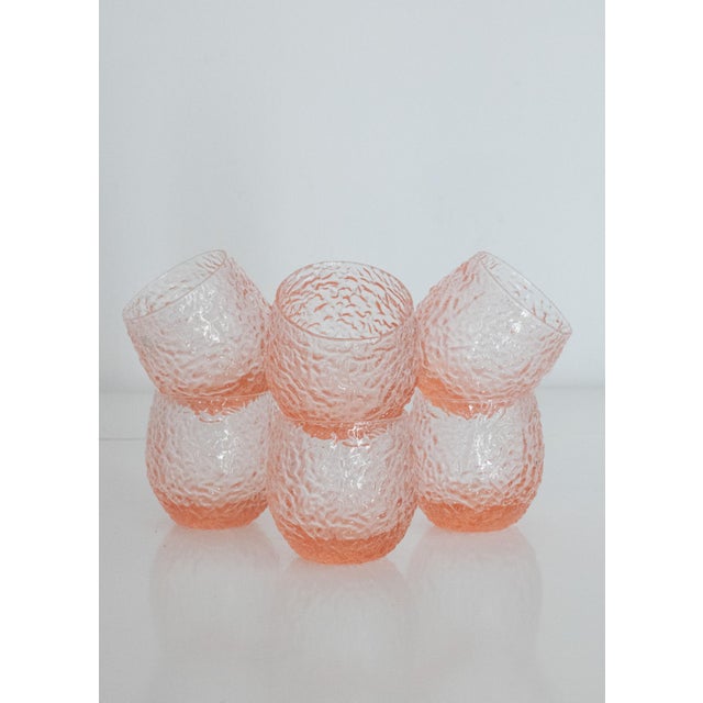 Modern Glasses by Mariana Iskra for Ribes Studio, Set of 6 For Sale - Image 9 of 9