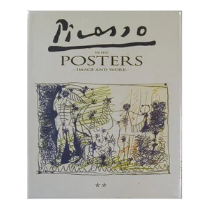 1992 Pablo Picasso 'Picasso in his Posters - Image and Work, Volume II' Cubism Gray Book