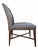 Contemporary Baker Furniture Brown Leather Dining Chair Set For Sale - Image 3 of 6