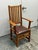 Design Plus Gallery presents an Arts & Crafts Oak Armchair from Thomas Moser. The armchair is crafted of solid oak, with a...