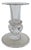 Vintage 1990s Simon Pearce Shelbourne Handblown Glass Candlestick For Sale