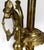 Late 19th Century Victorian Brass and Red Satin Glass Griffin Piano Floor Lamp For Sale - Image 14 of 18
