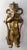 17th Century or Earlier Ming Gilt Bronze Figure of Boy Attendant For Sale - Image 4 of 13