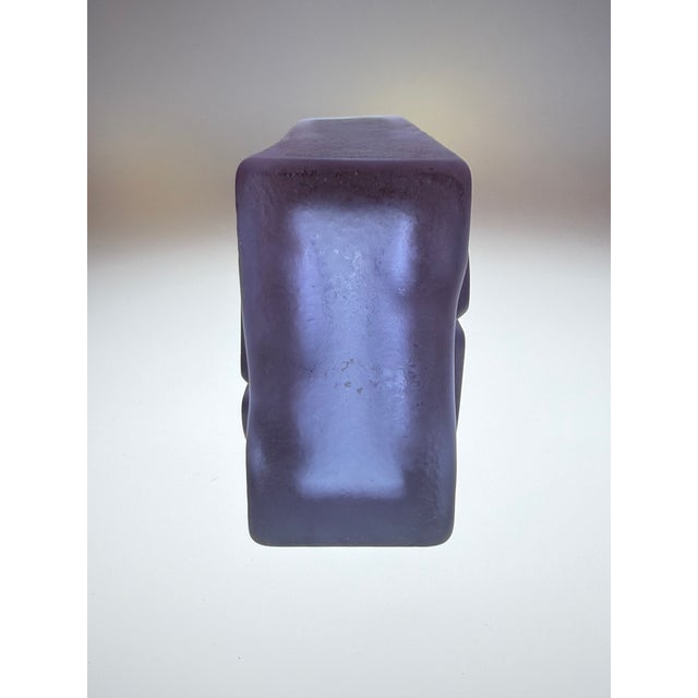 Vase in Alexandrite Glass by Horst Tünselmann for Peill & Putzler, 1960s For Sale - Image 16 of 16