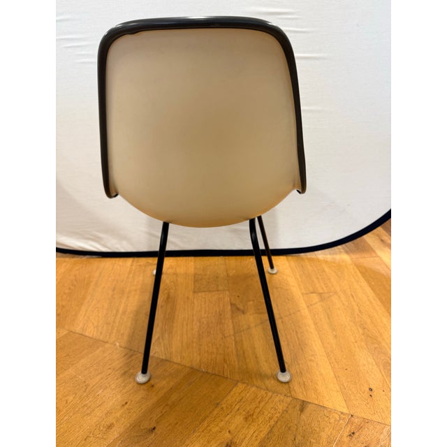 Metal Set of 4 Mid Century Eames for Herman Miller Molded Shell Chairs For Sale - Image 7 of 9