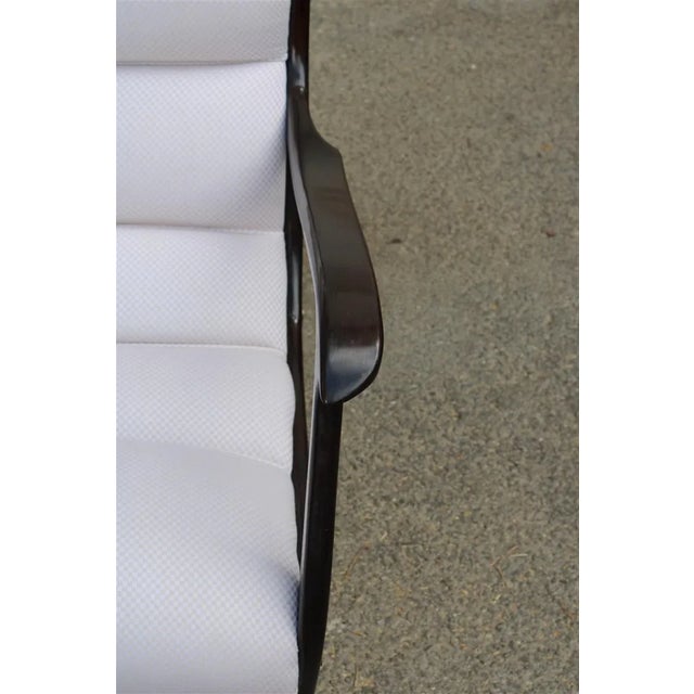 Set of Italian Walnut Lounge Chairs from Arredamenti Corallo, 1950s For Sale - Image 6 of 12