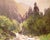 Heinrich Deuchert, Mountain Stream in the Alps, 1900s, Oil Painting on Canvas, Framed For Sale - Image 5 of 15