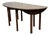 English Drop-Leaf Mahogany Gateleg Table, 1950s For Sale
