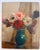 Almond Bouquet of Anemones, Oil Painting on Panel, Signed Charles Martin-Sauvaigo 1966 For Sale - Image 8 of 12