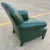 Animal Skin Late 20th Century Neotraditional Fully Upholstered Leather Lounge Chair Manner of John Hutton for Donghia For Sale - Image 7 of 13
