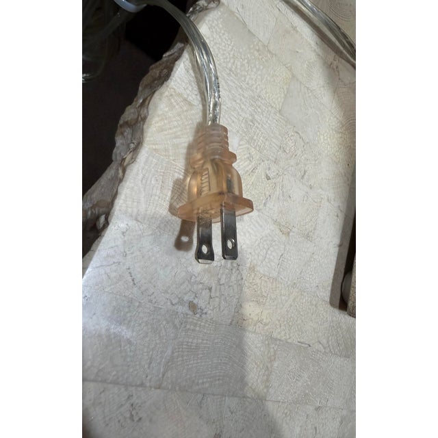 Silver Artmax Postmodern Table Lamp With Shade For Sale - Image 8 of 9