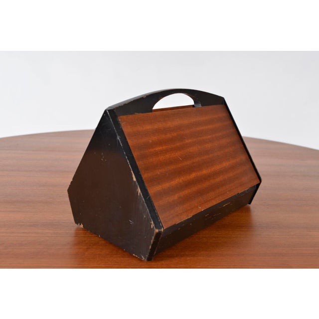 Mid-Century Cased Inka Stainless Steel 6-Setting Cutlery Set by Erik Herlow for Norstaal, Norway, 1956, Set of 54 For Sale - Image 18 of 18