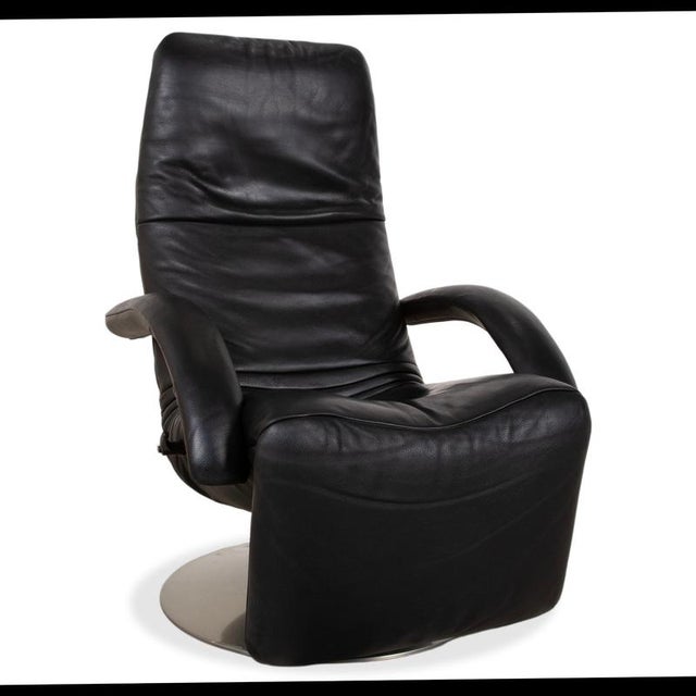 Yoga Chair in Black Leather from Jori For Sale - Image 17 of 17