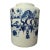 Late 20th Century Delft Blue and White Apothecary Jar For Sale