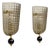Italian Modern Murano Glass Textured Wall Sconces, 2000, Set of 2 For Sale