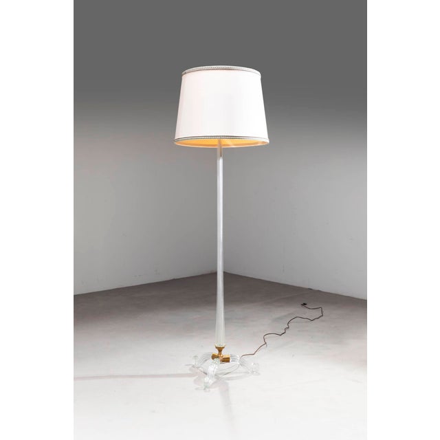 Vintage Floor Lamp from Seguso Vetri D'arte, 1940s For Sale - Image 6 of 6