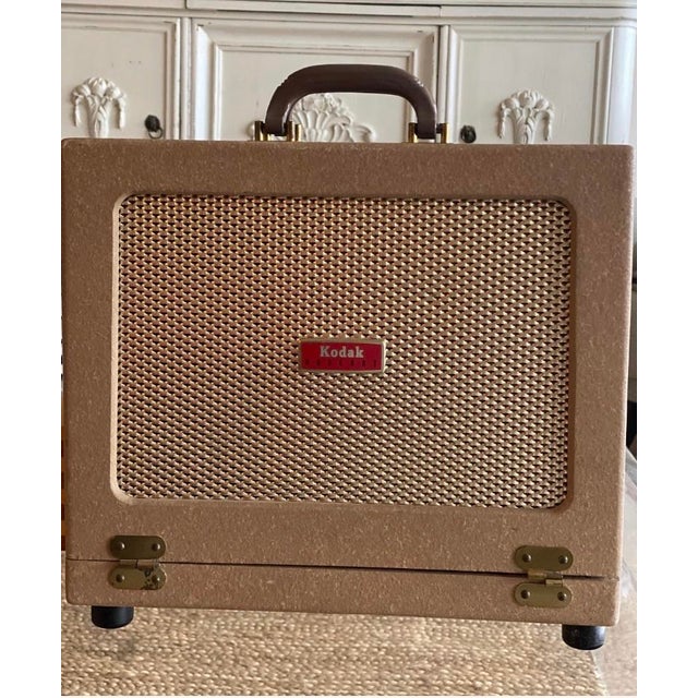 vintage Kodak Pageant 16mm sound projector speaker case or portable speaker unit (often associated with models like the...