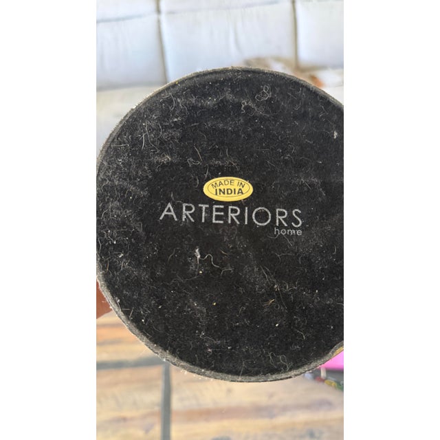 Set of Three Arteriors Home Hammered Nickel Candlesticks For Sale In Las Vegas - Image 6 of 11