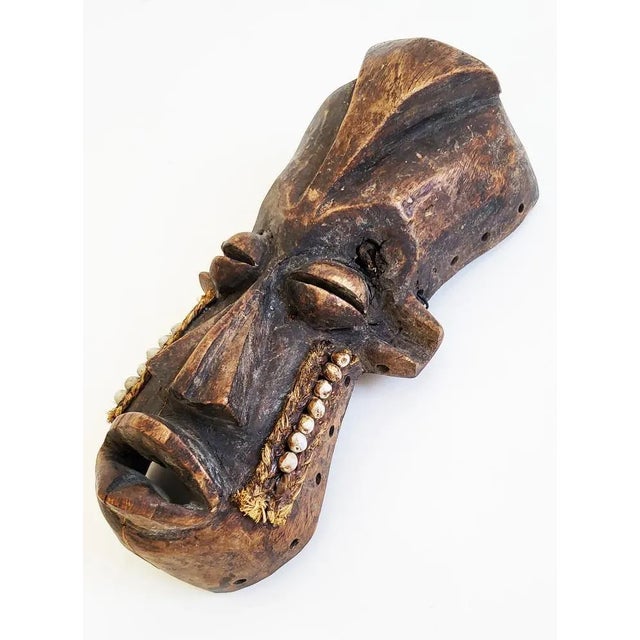 Mid-Century African Mask, 1950s For Sale - Image 6 of 10