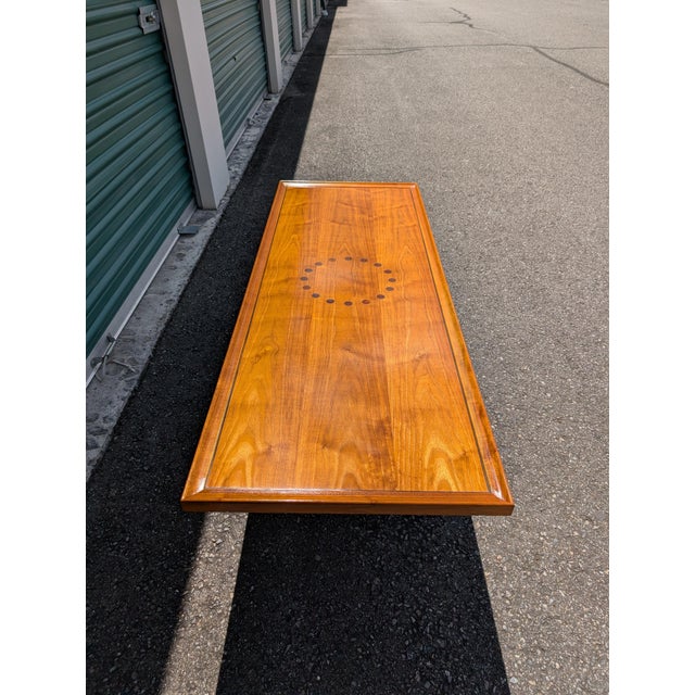 1960s Drexel Declaration Walnut Coffee Table by Kipp Stewart & Stewart MacDougall 1960s For Sale - Image 5 of 18