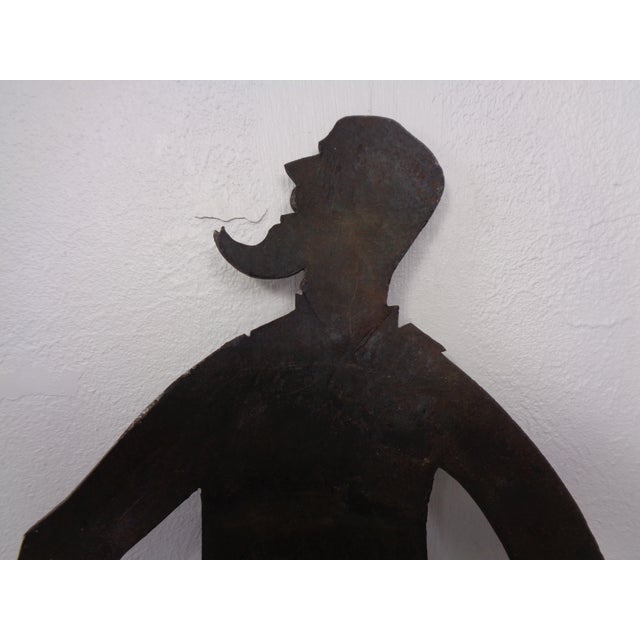 Handmade Wrought Iron Sign of Tailors Guild, Germany, 1900 For Sale - Image 18 of 18