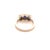 Natural Sapphire Diamond Ring 7 14k W Gold 1.67 TCW Certified For Sale - Image 11 of 12