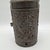 19th Century American Hand Punched Tin Candle Lantern With Pinwheel Motif For Sale - Image 4 of 16