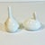 White Vintage Whimsical Modern Ceramic Bunny Salt & Pepper Shakers - A Pair - Easter For Sale - Image 8 of 12