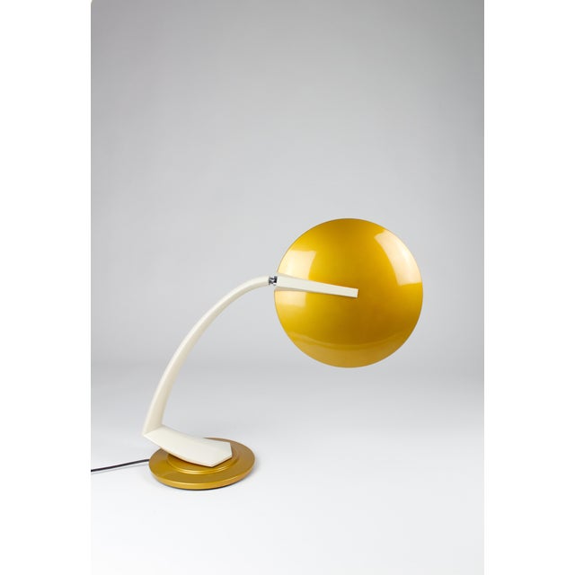 Fase Boomerang 2000 Desk Lamp by Luis Pérez De La Oliva, Spain, 1970s For Sale - Image 4 of 14