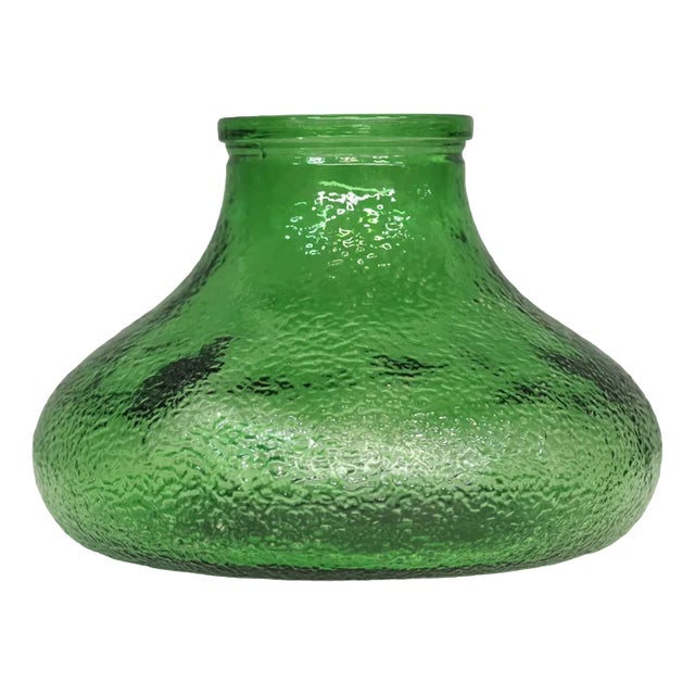 Wide-Mouth Glass Decanter, 1950s For Sale