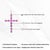 Religious Cross Pendant With 2.05ct Pink Sapphire Accents in 14k White Gold For Sale - Image 10 of 13
