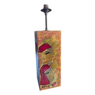 Basque Art Lamp by Pixel Courougnon, 1996 For Sale