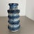 Fat Lava Multi-Color Blue Zigzag Vase from Scheurich, Germany Wgp, 1970s For Sale - Image 17 of 18