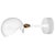 White Eye Sconce Wall Lamp by Serge Mouille For Sale - Image 6 of 6